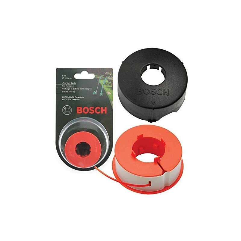 Filetage et couvercle de bobine pour le rouleau Bosch
