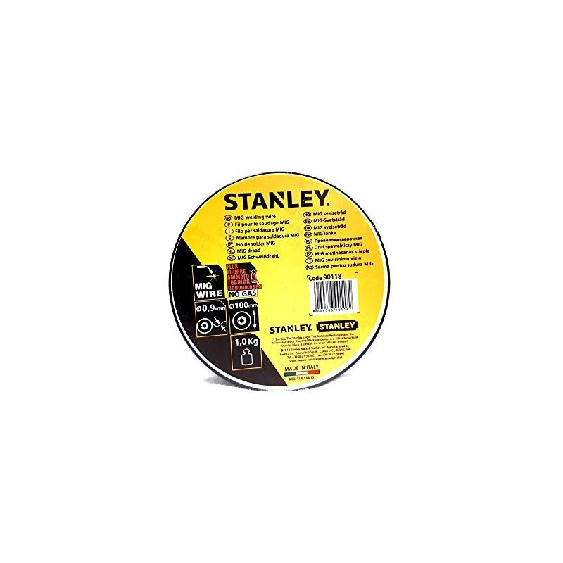 Stanley - bobine de fil fourré D.0,9MMX1001 kg en blister 90118