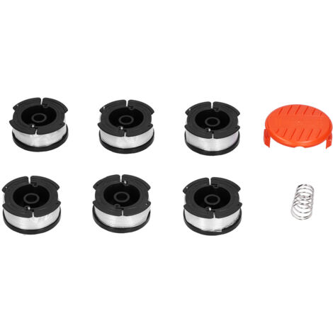 Bobine de Fil pour Coupe-Bordures - Fil Renforcé de 9m/1,65mm - Accessoire Taille-Haies