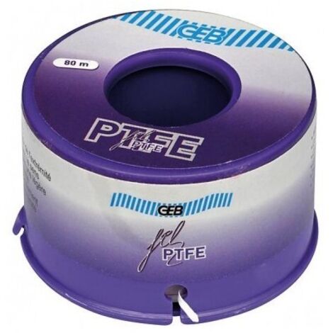 Bobine de fil PTFE 80m - GEB - 815500