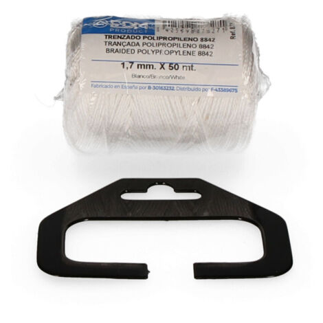 Bobine De Polypropylène Tressé 8842 50mts - Blanc. Edm
