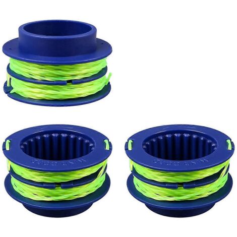 Bobine de rechange double fil compatible avec le coupe-bordures Max String modèle --