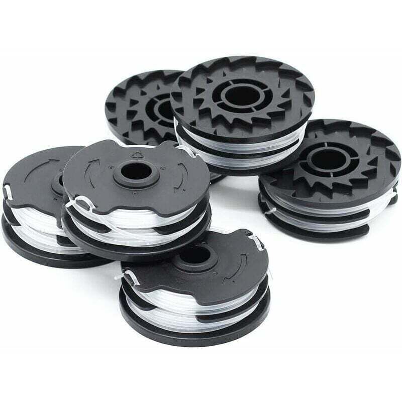 Bobine De Rechange Fil 1 6 Mm Pour Tondeuse A Gazon Sans Fil Lot De 6 Pieces