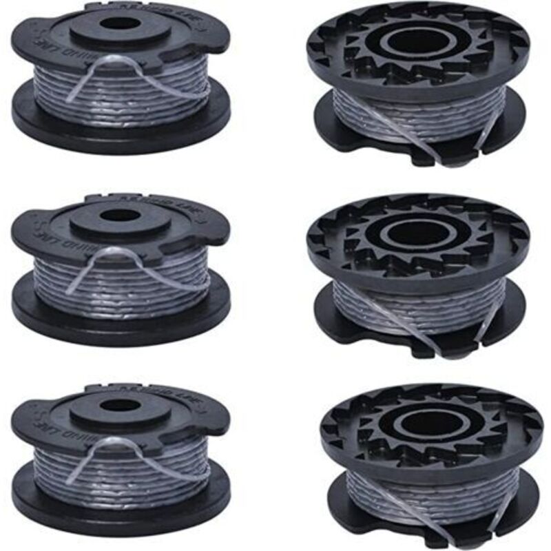 Bobine de rechange pour coupe-bordure Bosch EasyGrassCut – Fil nylon Ø 1,6 mm – Longueur 6,1 m – Remplacement rapide encliquetable - F016800569