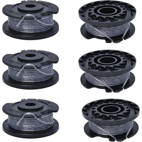 Bobine de rechange pour coupe-bordure Bosch EasyGrassCut – Fil nylon Ø 1.6 mm – Longueur 6.1 m – Remplacement rapide encliquetable - F016800569