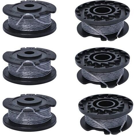 Bobine de rechange pour coupe-bordure Bosch EasyGrassCut – Fil nylon Ø 1,6 mm – Longueur 6,1 m – Remplacement rapide encliquetable - F016800569