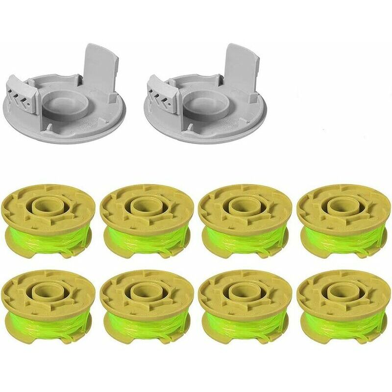 Bobine de rechange pour coupe-bordure One Plus AC80RL3 18 v 24 v 40 v RY40204 RY40220 ZRP2080 (10 pièces)