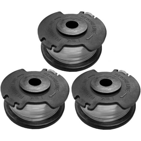 Bobine de rechange pour tondeuse à gazon Greenworks Bobine de rechange pour tondeuse à gazon en nylon double couche grise