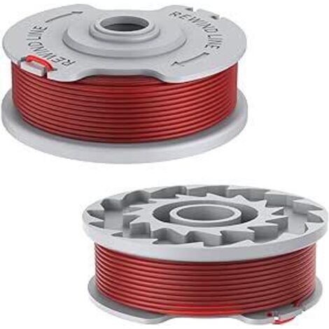 Bobine de rechange tondeuse 5306-20, pour Gardena 9844/9845/9824, Ø1,65 mm, 9,2 m, 2 bobines