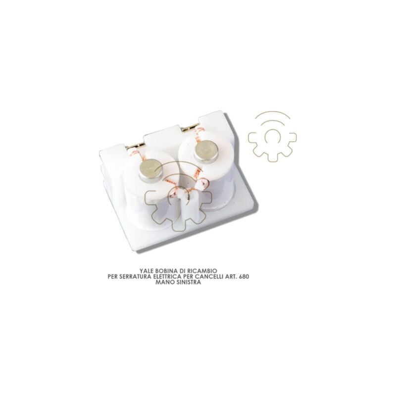 Yale - Bobine de rechange pour serrure a lectrique art 680 main gauche 12 v 067010002