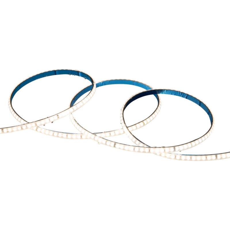 Bobine de Ruban led 220V ac 120LED/m 20m IP67 Largeur 9 mm Coupe tous les 10 cm 4000K Blanc neutre