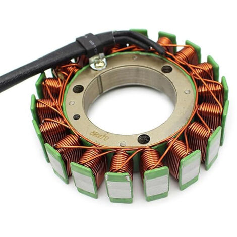Bobine de stator de magnéto accessoire moto 1TA-81410-20, bobine de générateur haute performance adaptée à Yamaha XV750, charge rapide, stable et fiable.