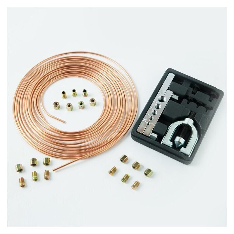 Aougo - Bobine de tuyau de frein - En cuivre et nickel - Avec un diamètre extérieur de , tuyau anti-rouille