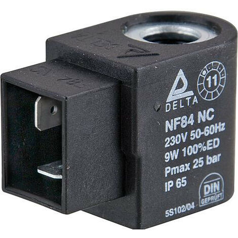 Bobine d'electrovanne MV pour pompe Delta VU 1/2, BVU 1/2 A 1/2, type NF84