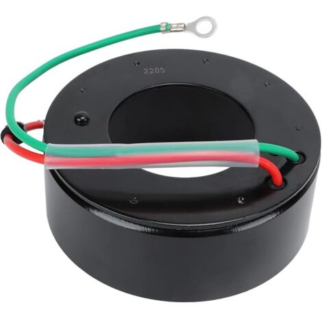 Bobine d'embrayage de compresseur AC 12 V en cuivre durable de remplacement pour voitures 2009 2014 1,5 L Construction métallique Ajustement direct Qualité professionnelle