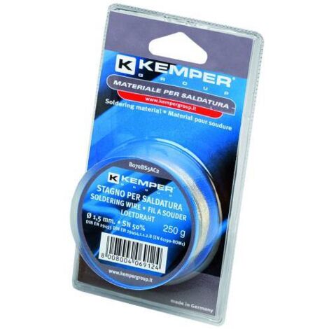 Bobine d'étain 1.5mm 250g - Kemper - B070BS5AC2