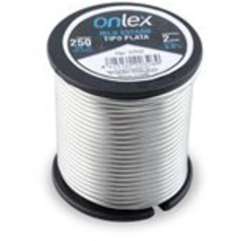 Bobine d'étain avec 3,5% d'argent Ø2mm (250g)