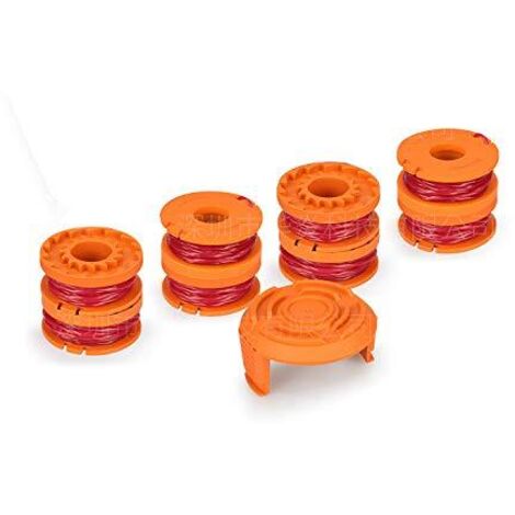 Bobine di ricambio di filo di nylon per tagliare l'erba, filo da taglio, testina per decespugliatore, pezzi di ricambio per tosaerba