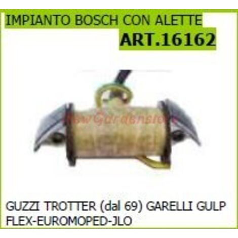 Bobine électronique haute tension BOSCH avec clapets pour tracteurs à pied 16162