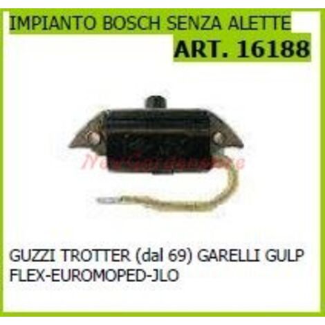Bobine électronique haute tension BOSCH sans clapets pour tracteurs marcheurs 16188