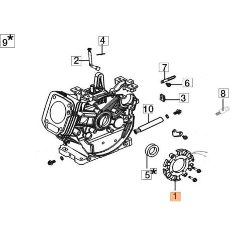 BOBINE EMAK ORIGINALE L66150535
