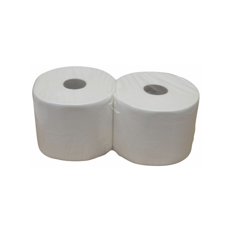 Papier d'essuyage blanc Lot de 2 bobines (X 2) - DIFF