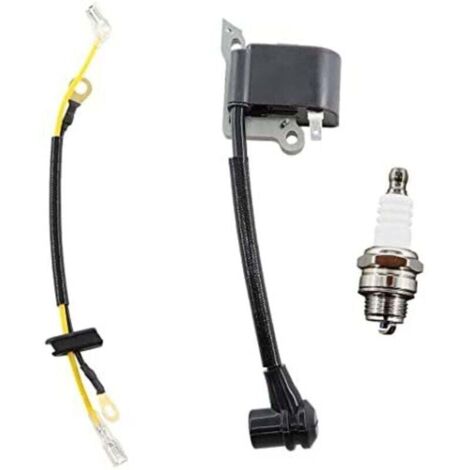 Bobine et Bougie d'Allumage Compatible Husqvarna 136 137 141 142 235 240 Modèles Remplacement 545199901