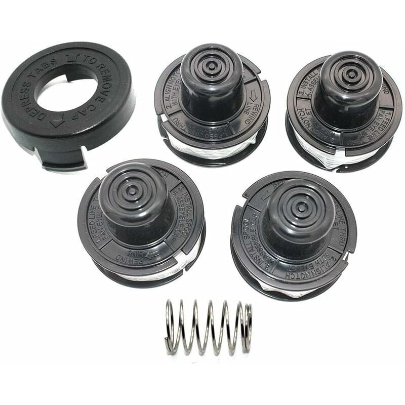 Bobine et ligne d'alimentation par choc pour Black And Decker GL250 GL310 GL360 GLC500 82300 82310 82312 CST500 CST800 GE600 GE800 GLC12 GL250 GL310