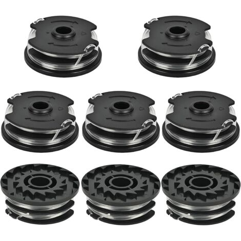 Bobine Fil Coupe Bordure pour Parkside Rotofil, 8 Bobines, Fil Débroussailleuse