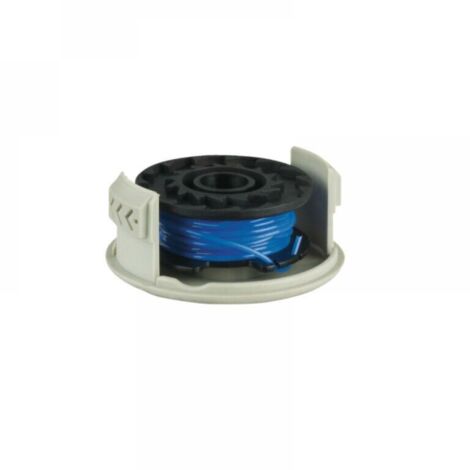Bobine Fil Coupe Bordure remplacements pour Ryobi + AC14RL3A 18v 24v 40v Coupe Bordures, Bobine Ø 1,65mm, Longueur 3,3m (1 Bobine Fil Coupe Bordure)