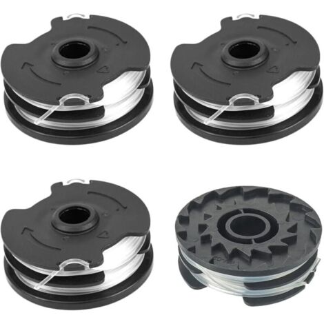 Bobine Fil Coupe Bordure,Bobine Fil Nylon,Pour LIDL Parkside tondeuse à gazon PRT 550 A1, A3 PRTA 20-Li A1, B2, C3 Pièces de Rechange Coupe Bordure (4 Fil Coupe Bordure)