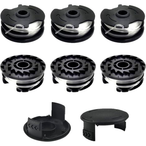 Bobine Fil Nylon - 6 Pièces - Plastique ABS - Pour Taille-Haies Parkside - Jardinage - 1,6 mm