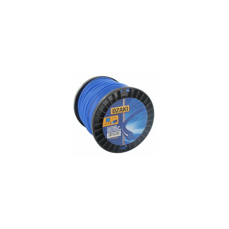 Bobine fil nylon carré OZAKI - Longueur: 60m, Ø: 3,00mm