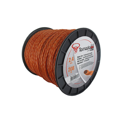 Bobine Fil Nylon Copolymère Ozaki Tornado Alu - Longueur: 208m, ø: 2,40mm.