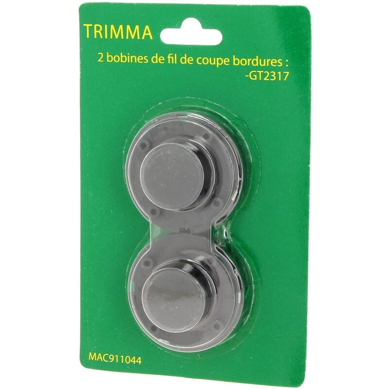 Trimma - Bobine + fil par 2, mac911044 - coupe bordures