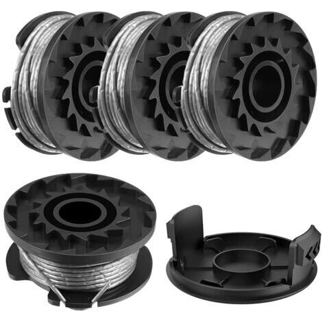 Bobine Fil Pour BOSCH EasyGrassCut 18 23 26 Art 23 26 Coupe Bordure Pièces de Rechange(BOSCH F016800569 , 4 Pièces)