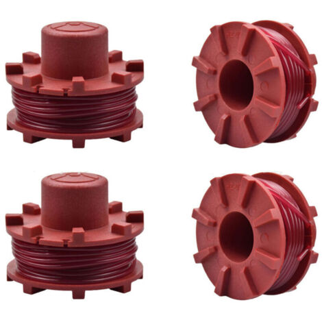 Bobine Fil pour Einhell GE-CT 36/30 Li E SOLO AGILLO 36/255 BL AGILLO 18/200 3405096 Pièces de Rechange Coupe Bordure (4 pièces)