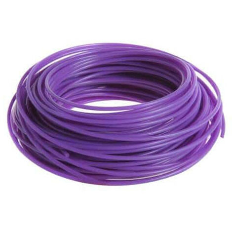 Bobine fil rond RYOBI 15m diamètre 1.6mm violet universel RAC101