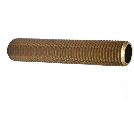 Bobine laiton filetée 15x21 (1/2"), 10 cm
