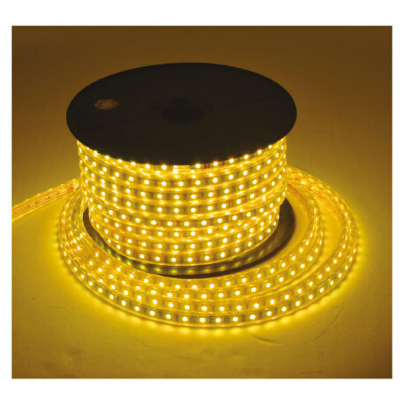 Bobines chantier led 5050 - 50 mètres eco 2300K Blanc chaud
