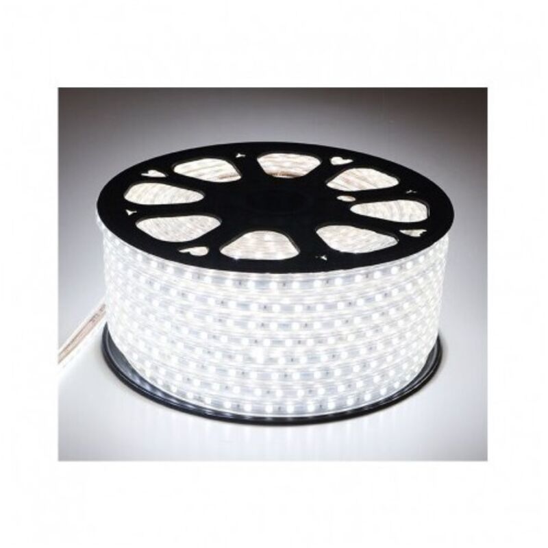 Vision-el - Bobine led 5050 7w/m 230V IP65 50 mètres Miidex Lighting® blanc-froid-6000k