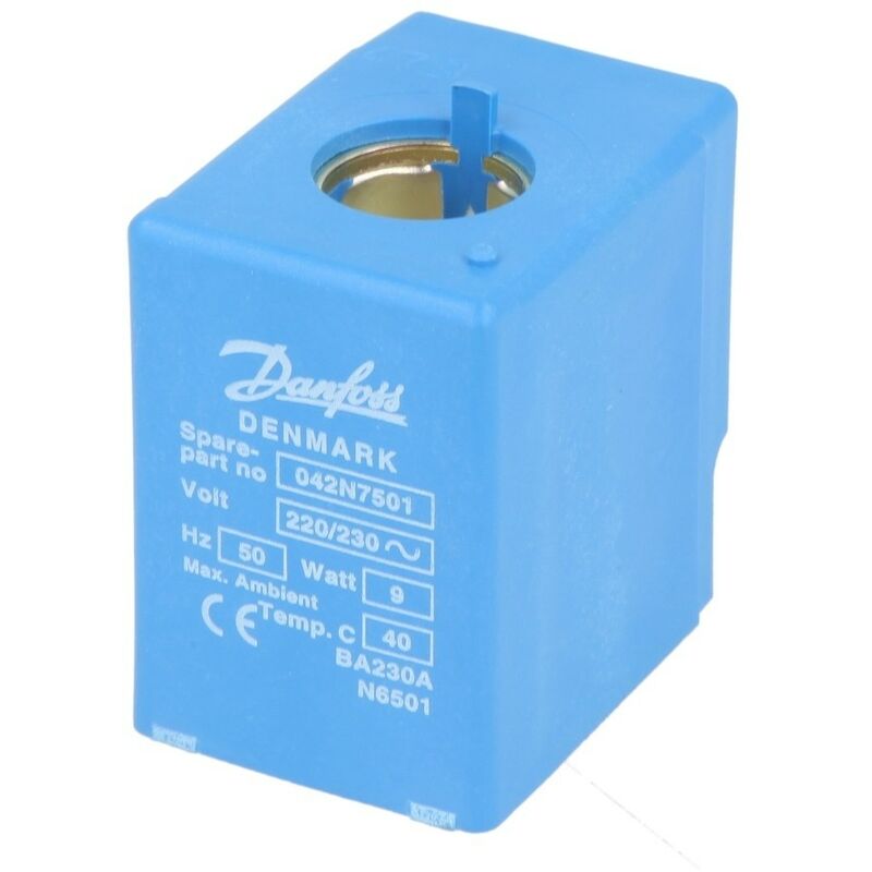 Bobine magnétique Danfoss 220V, 50 Hz, 9 w, 042N7501