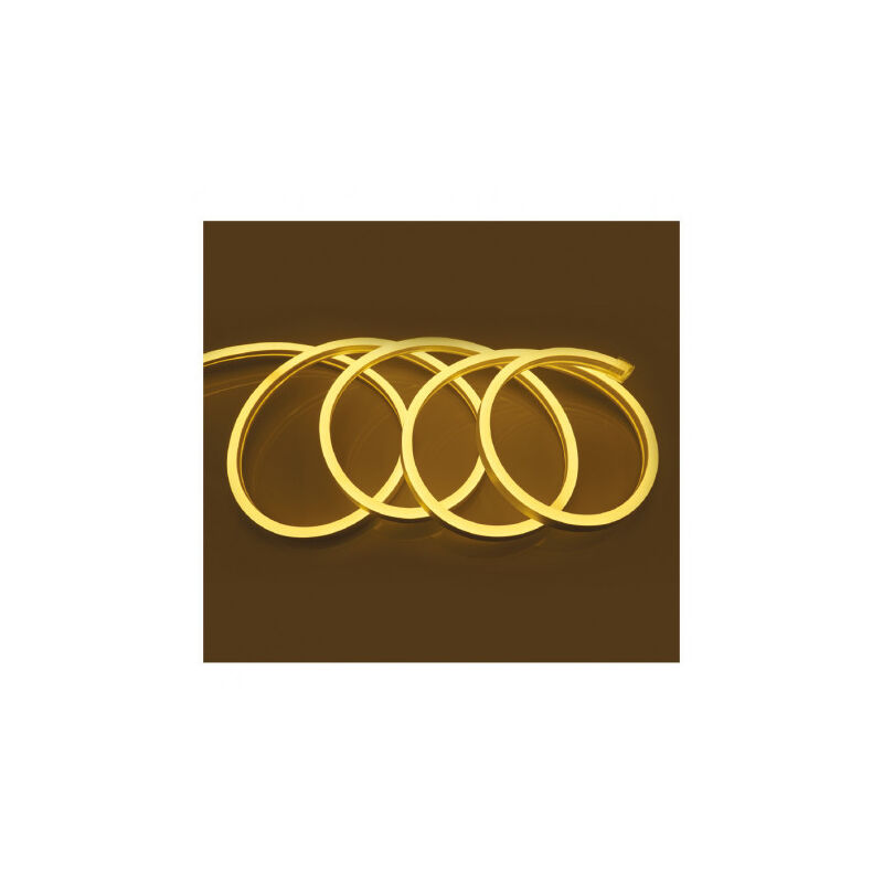 Bobine led Flex Neon AC220-230V 8W/m 300lm/w 120° Étanche IP65 3m 18x11mm - Blanc Chaud 2700K