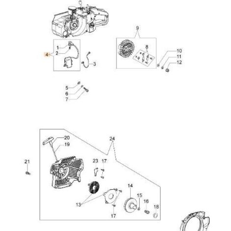 BOBINE ORIGINALE EMAK 50200162R