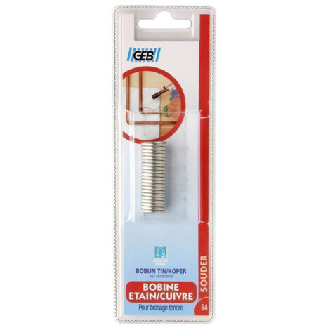 Bobine pour brasure étain / cuivre, GEB, 20 g