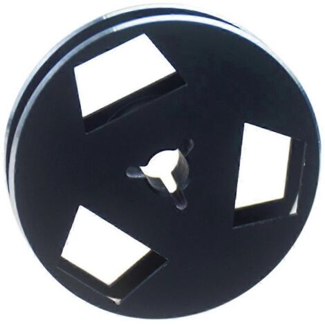 Bobine réceptrice 1/4" 2,5", bobine réceptrice métallique Open Reel Audios, noire