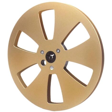 Bobine réceptrice vide 7 pouces 6 trous 1/4" à moyeu de bobine, bobines de ruban vides C