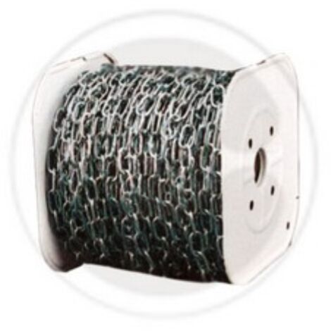 bobine rouleau 25 mtl chaA ne gA noise acier galvanisA  n 26 Corde de 7,6 mm
