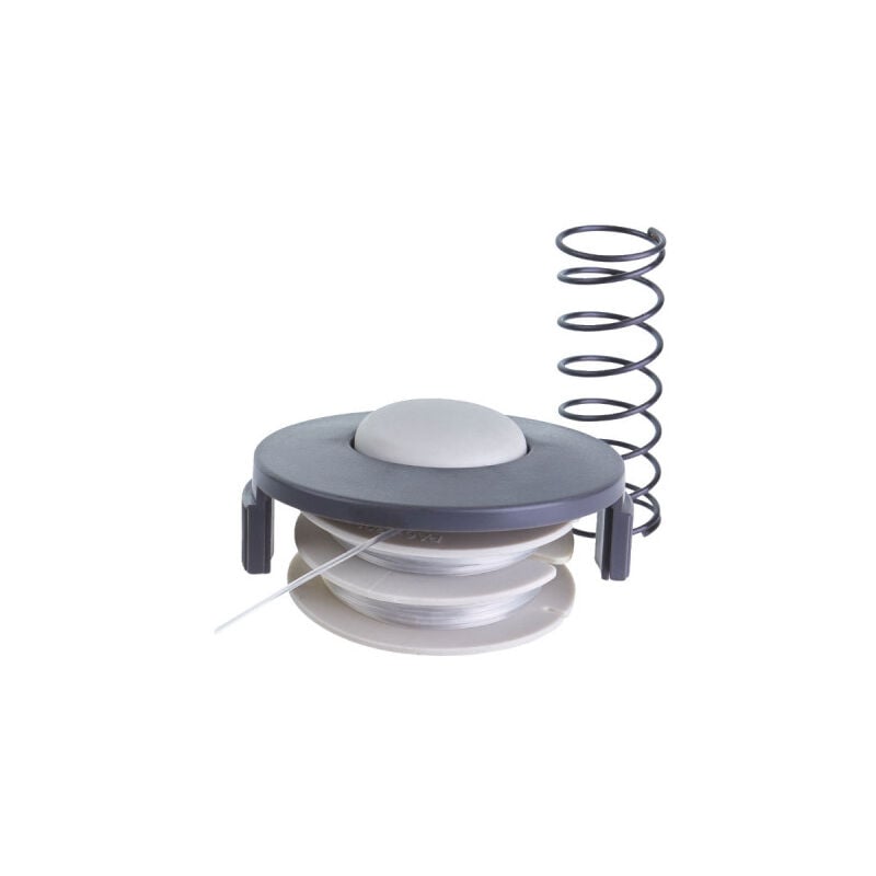 Ryobi - Bobine simple fil diamètre 1.2mm et couvercle pour coupe-bordures électriques RAC140