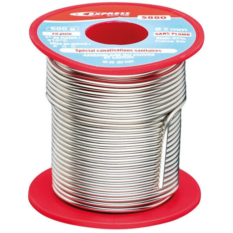 Bobine Sn97 Cu3 2mm 500gr